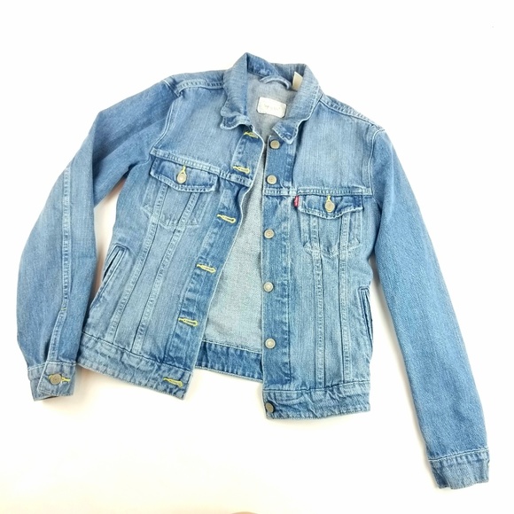 jean jacket levis womens